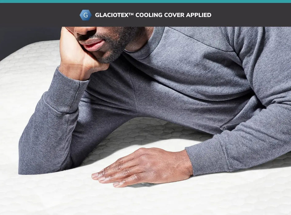 Helix™ Sunset Luxe 13.5" Mattress, Optional GlacioTex™ Cooling Pillowtop (Soft).