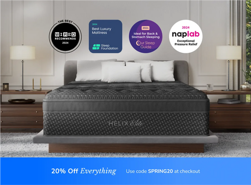 Helix™ Dusk Elite 15" Mattress (Medium Back & Stomach).