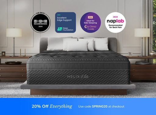 Helix™ Twilight Elite 15" Mattress (Firm Side Sleeper).