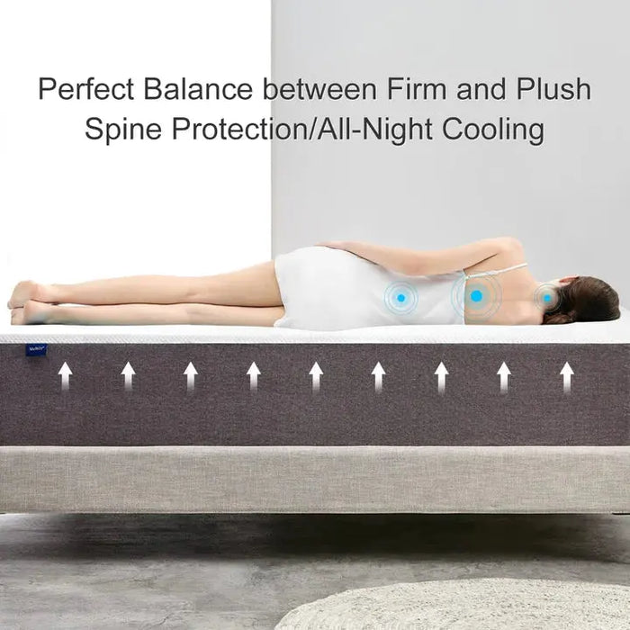 Molblly Purity Gel Memory foam Mattress (12") Full Size Only.