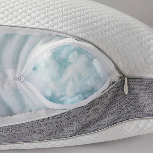 Sleeptone Basics Icetone Adjustable Cooling Pillow w/ Removable Cover.