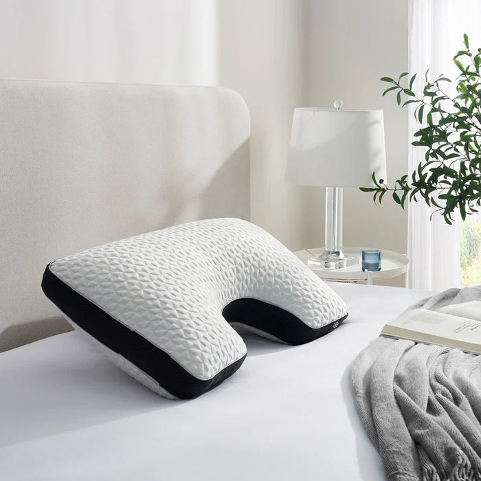 Sleeptone Graphite Infused Cool Choice Pillow w/ Adjustable Height - Side Sleeper Option.