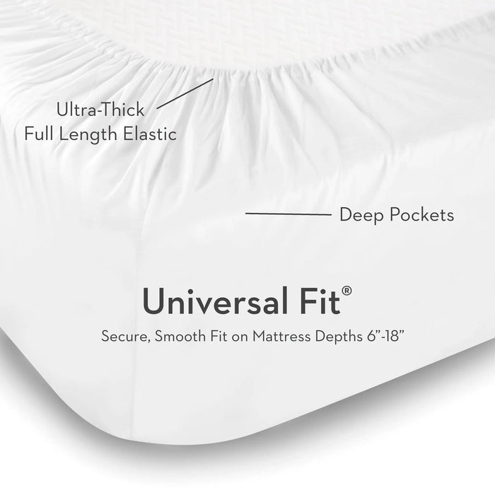 Malouf Brush Microfiber Reversible Bed in A Bag Kit (Twin & Twin XL).