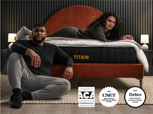Titan Plus™ 11" Firm Mattress, Optional GlacioTex Cooling Cover.