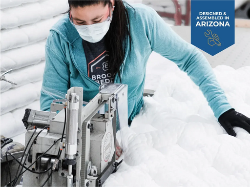 Titan Plus™ 11" Firm Mattress, Optional GlacioTex Cooling Cover.