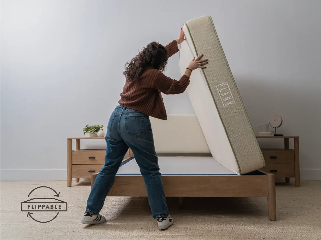 Brooklyn Bedding™ - Plank Firm Natural: 2-Sided Mattress 10