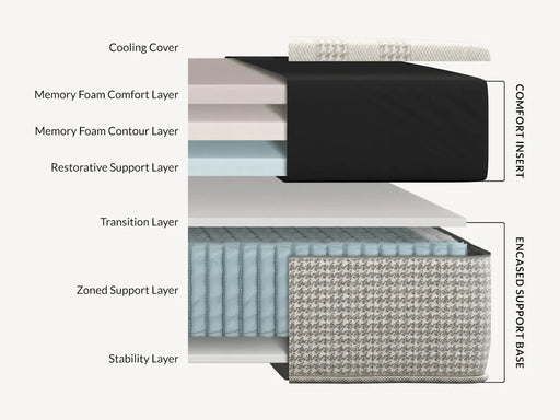 Leesa Reserve Hybrid Mattress 14" (3 Firmness Options).