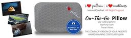 I Love Pillow™ OUT COLD™ Graphene Memory Foam Travel Pillow I Love Pillow