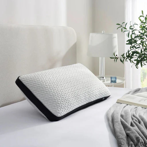 Sleeptone Graphite Infused Cool Choice Pillow w/ Adjustable Height - Side Sleeper Option.