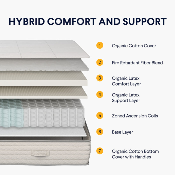 Nolah™ Natural 11" Hybrid Mattress