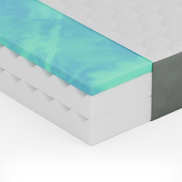 Malouf - Plush 8-in Cooling Gel Memory Foam Mattress