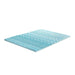 Spa Sensations by Zinus 1" Green Tea Gel Memory Foam Zoned Support Mattress Topper, Queen Zinus