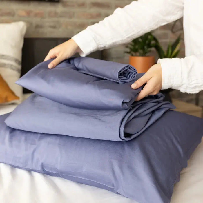 DreamFit™ 100% Egyptian Cotton Sheet Set, DreamCool™ Collection