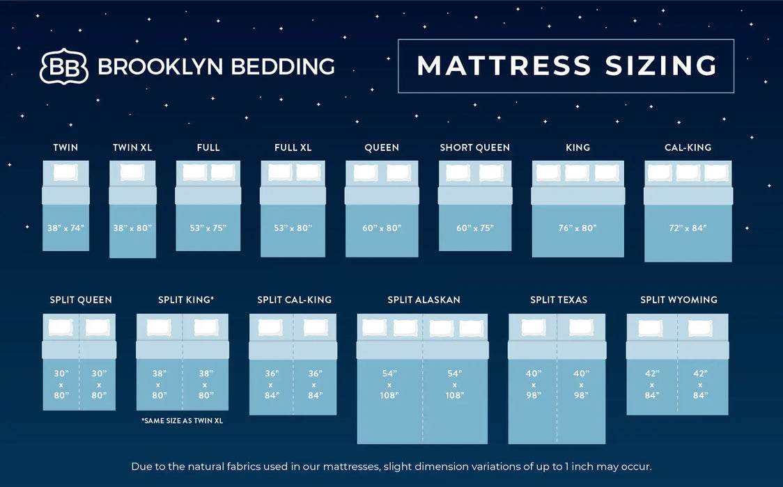 Brooklyn Bedding™ - Sedona Elite Hybrid Mattress 13" Brooklyn Bedding