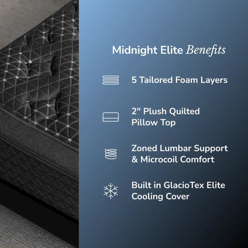 Helix Midnight Elite 15" Mattress.