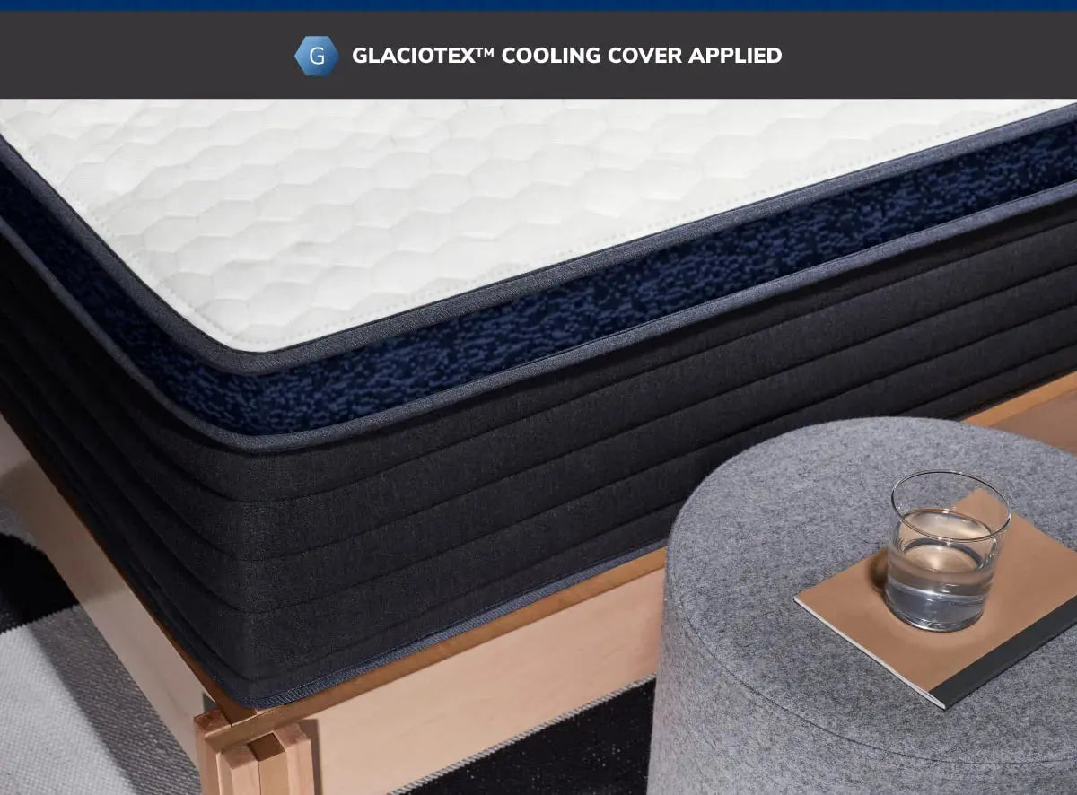 Helix™ Midnight Luxe 13.5” Mattress W/ GlacioTex™ Cooling Pillowtop Cover Helix