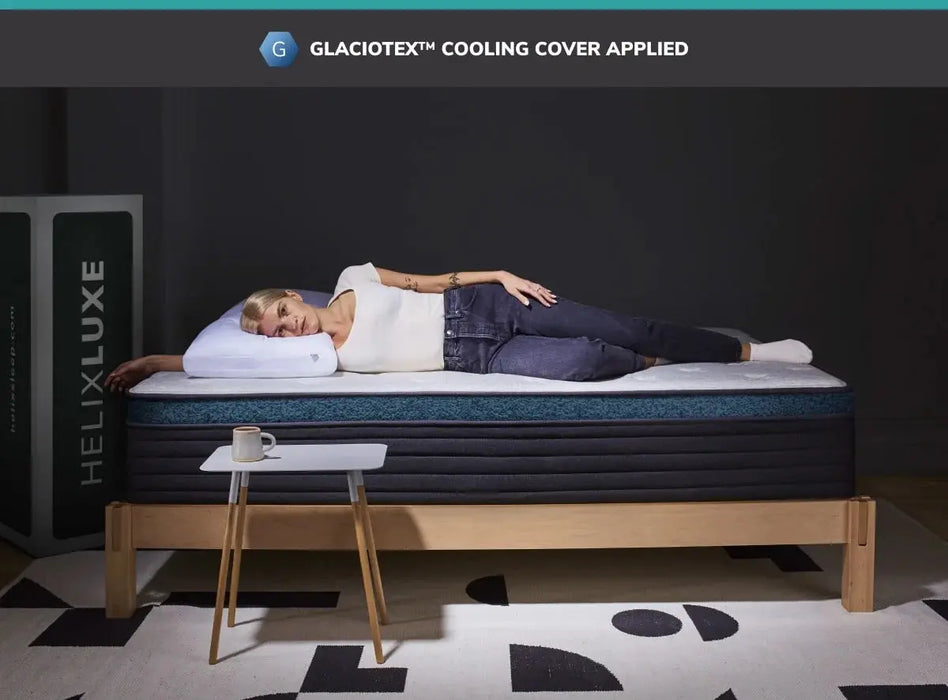 Helix™ Sunset Luxe 13.5" Mattress w/ Optional GlacioTex™ Cooling Pillow Top