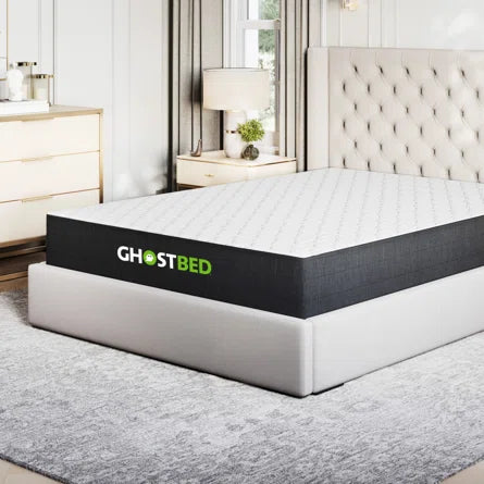 GhostBed 10'' Medium Memory Foam Mattress GhostBed