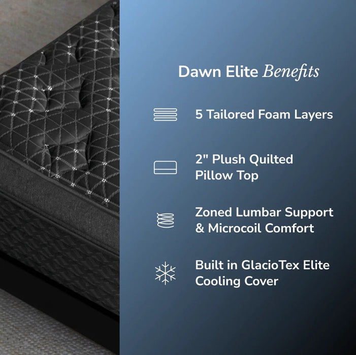 Helix Dawn Elite Luxury Cooling 15" Mattress