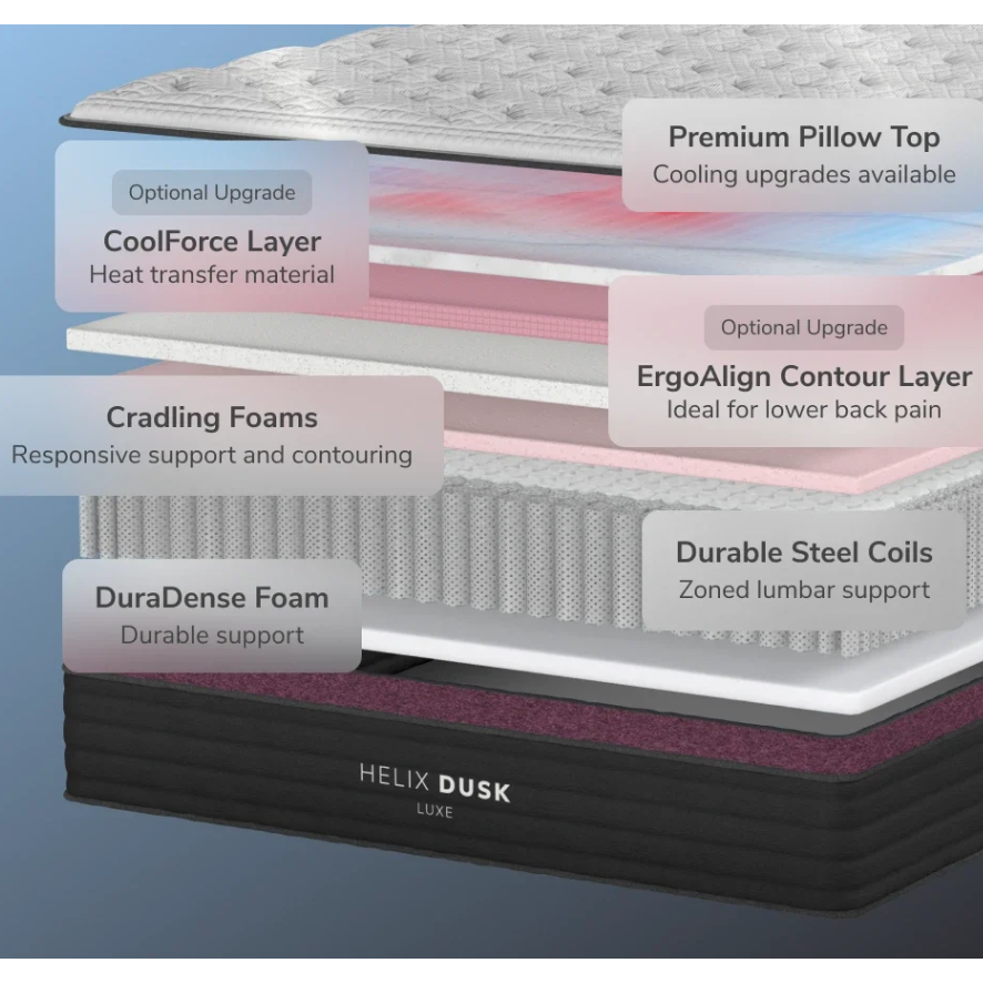 Helix™ Dusk Luxe 13.5” Mattress