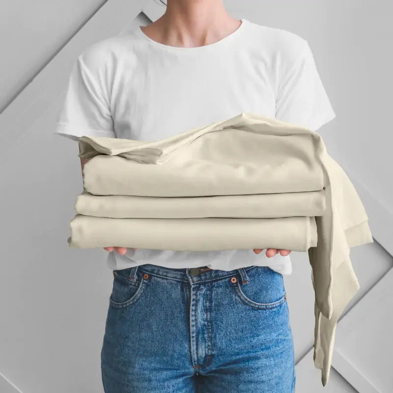 DreamFit™ 100% Long Staple Cotton Sheet Set, DreamComfort™ Collection