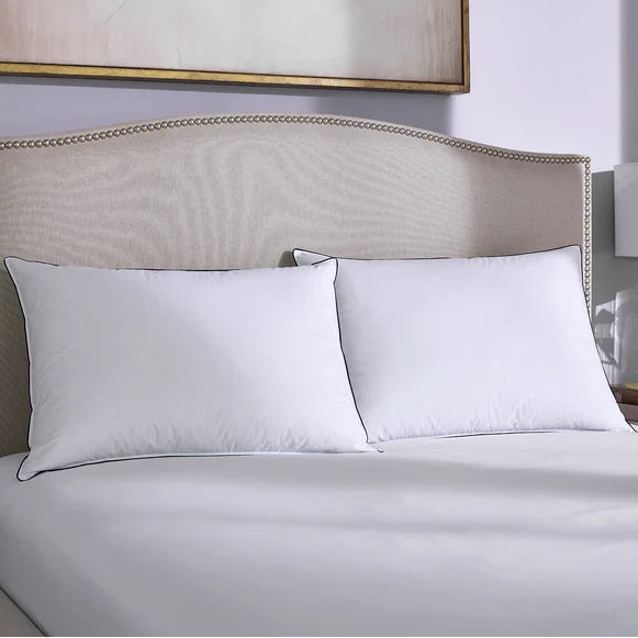 SleepTone Supportive Feather & Down Pillow.