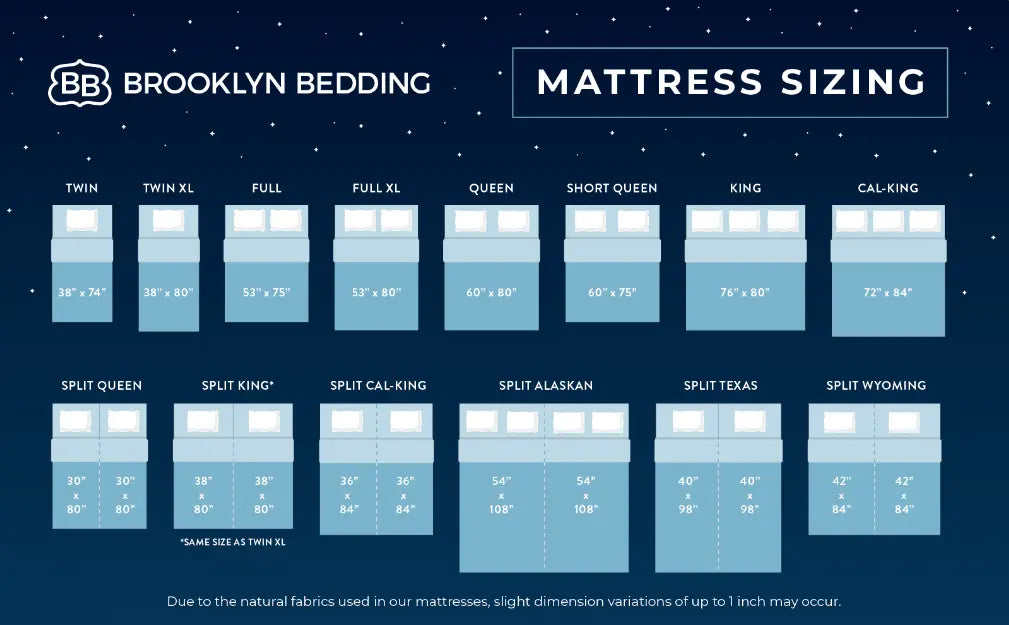 Brooklyn Bedding™ Titan Plus Luxe Mattress w/ Optional GlacioTex™ Cooling Cover 13" Brooklyn Bedding