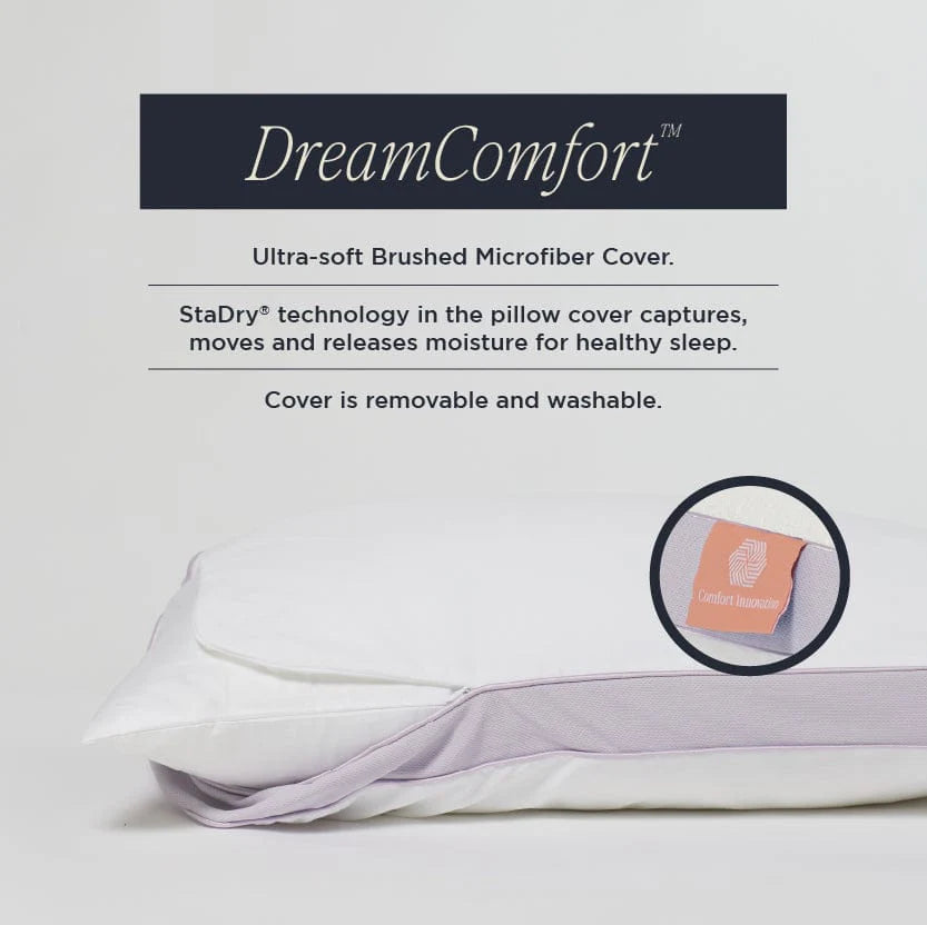 DreamFit™ Solo Pillow with Washable Cover