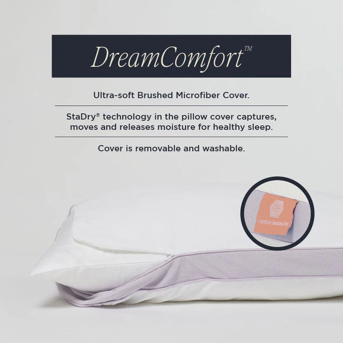 DreamFit™ Solo Pillow with Washable Cover