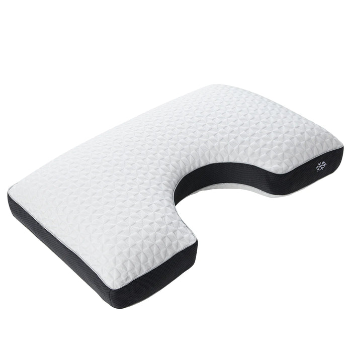 Sleeptone Graphite Infused Cool Choice Adjustable Pillow Height - Side Sleeper Option