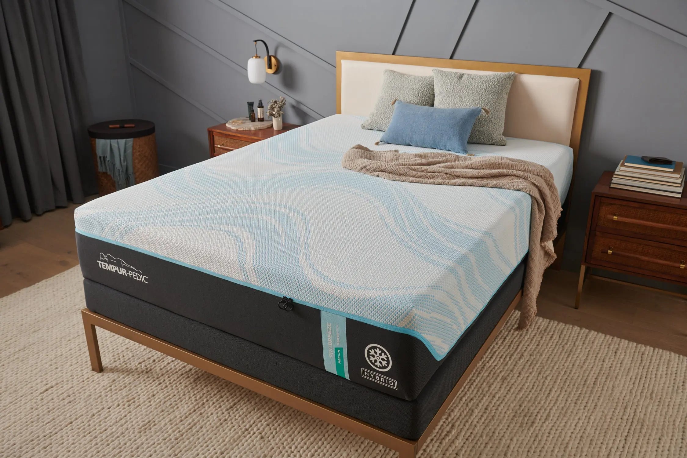 TEMPUR-PEDIC- PRObreeze° 2.0, Medium Hybrid 12