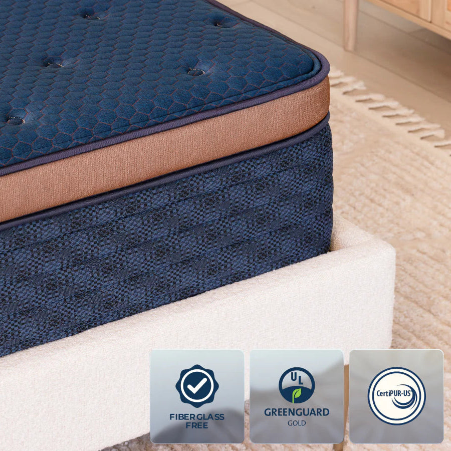Brooklyn Bedding™ - Aurora Luxe Cooling w/Optional Cloud Pillow Top