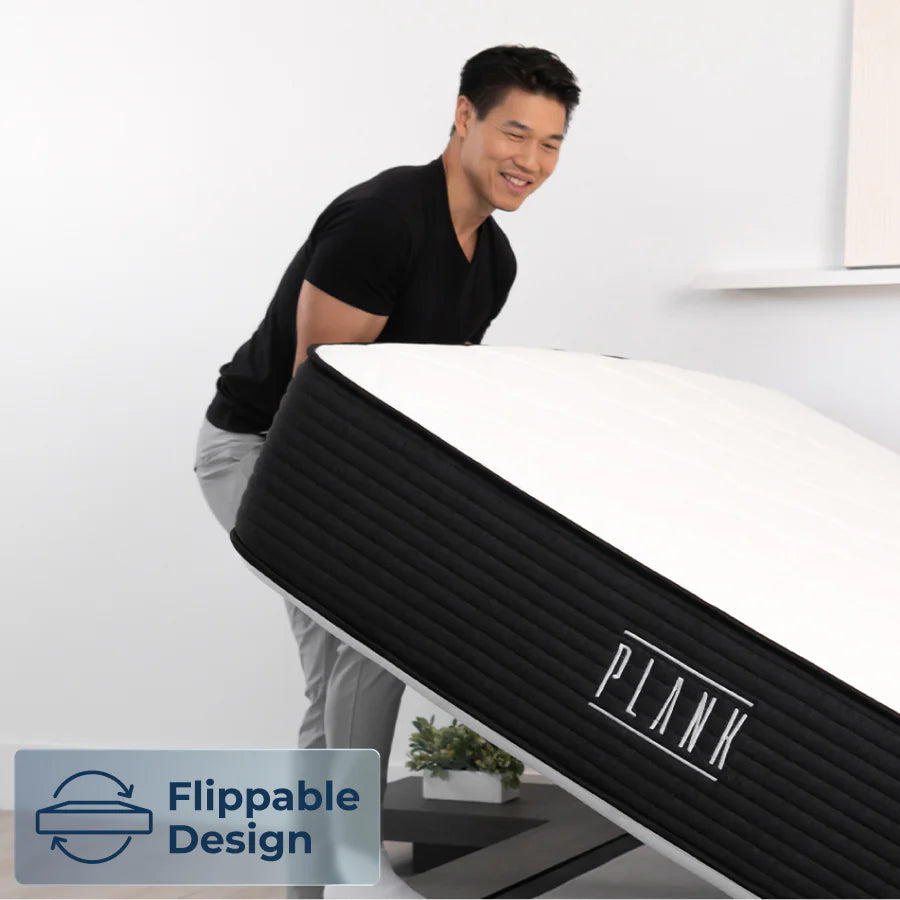 Plank™ Firm Luxe: 2-Sided Mattress, Optional GlaxioTex Cooling Cover 13