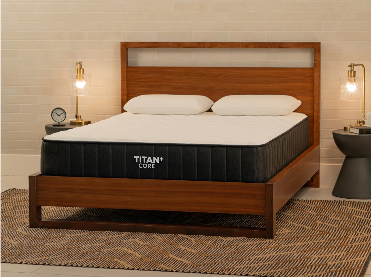 Titan Plus Core™ Firm Mattress, Optional GlacioTex Cooling Cover