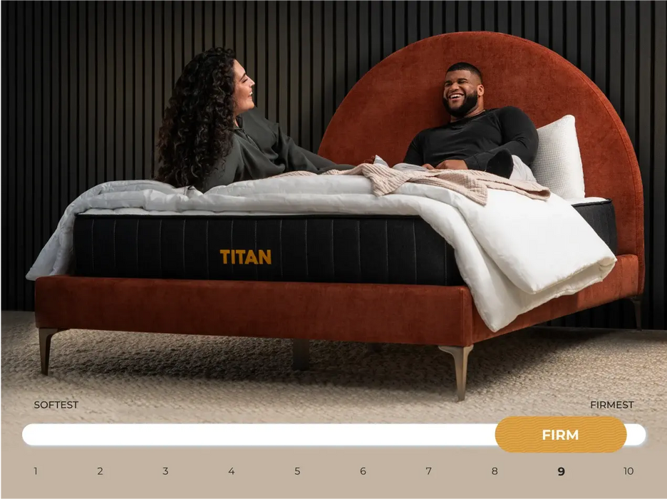 Titan Plus 11" Mattress, Optional GlacioTex Cooling Cover Titan