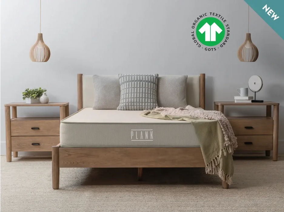 Brooklyn Bedding™ - Plank Firm Natural: 2-Sided Mattress 10"