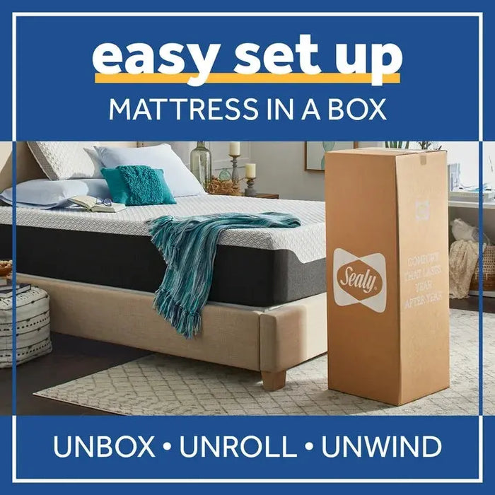 Sealy 14" Cool & Clean Hybrid Mattress Sealy