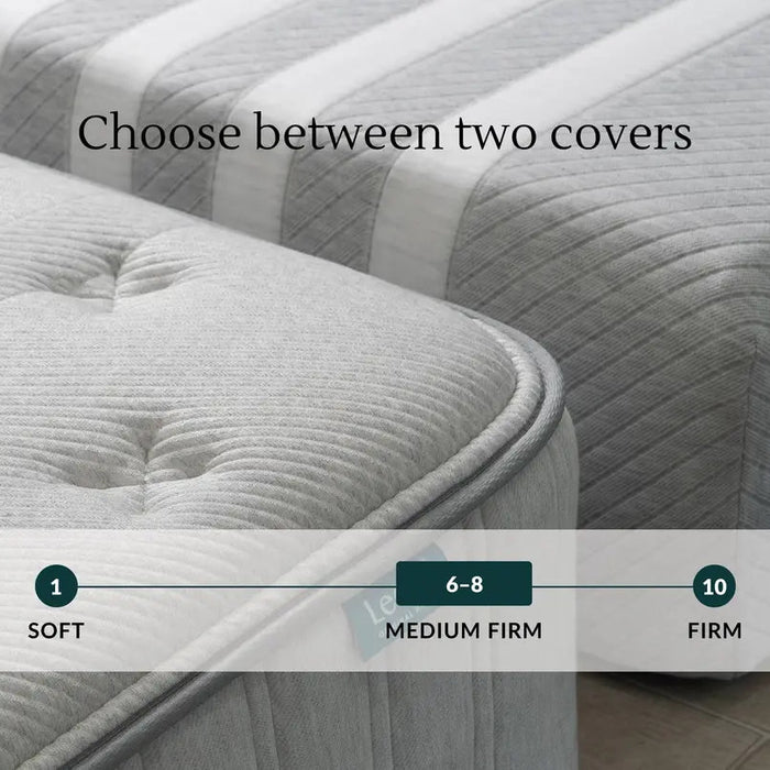 Leesa Original Hybrid 11" Mattress Optional Cooling Quilt Top Upgrade
