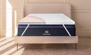 Brooklyn Bedding™ 3inch Microcoil Cooling Mattress Topper
