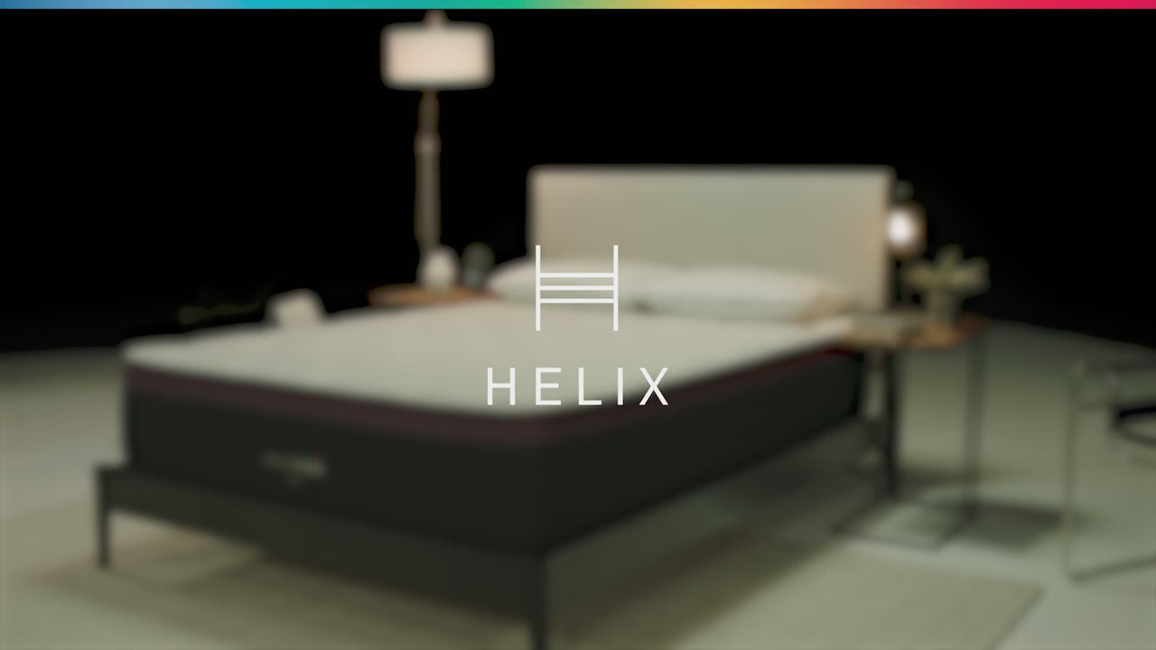 Helix™ Dusk Luxe 13.5” Mattress, Optional GlacioTex™ Cooling Pillowtop (Medium Back & Stomach)