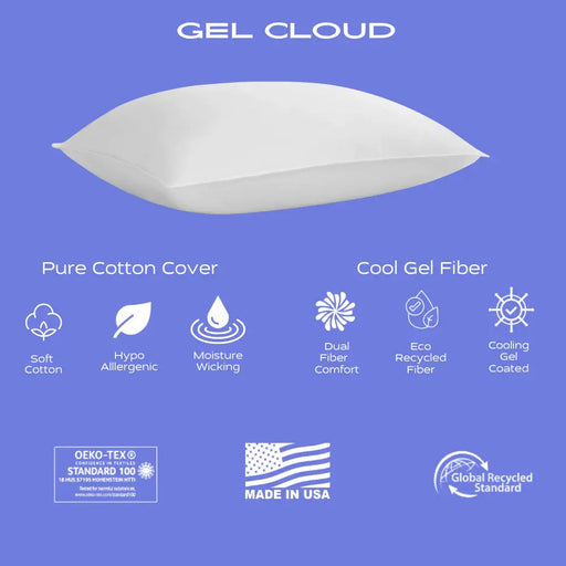 I Love Pillow™ Gel Cloud Down Alternative Pillow (2-Pack) I Love Pillow