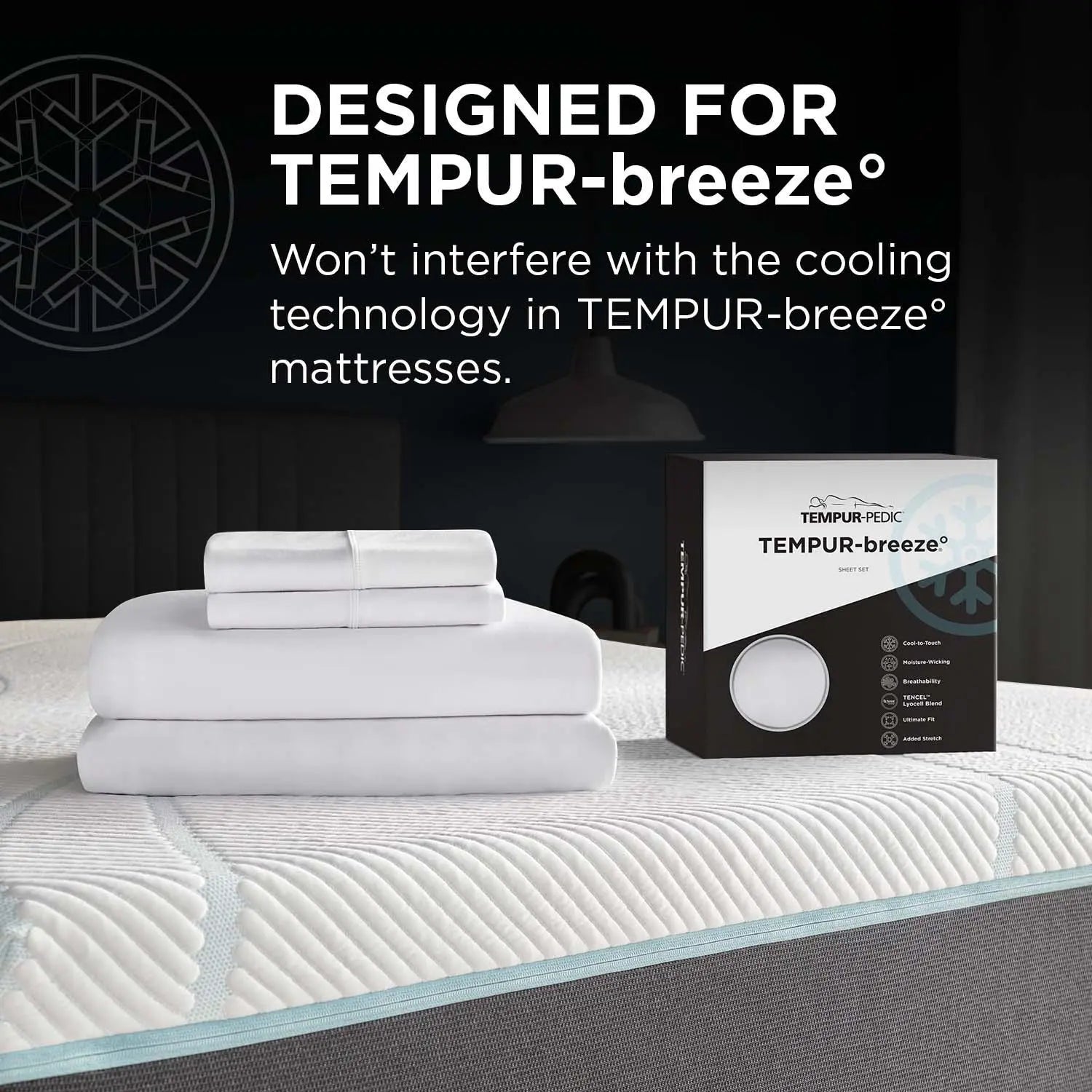 Tempur-breeze® Sheet Set - Mattress Brands Tempurpedic Sheets